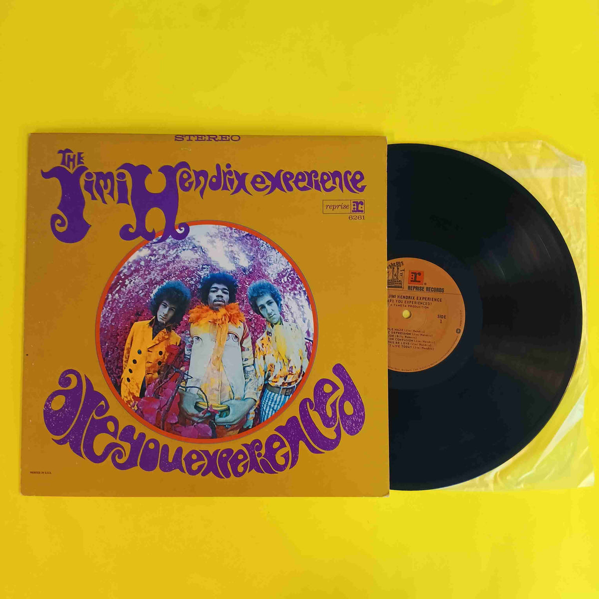 The Jimi Hendrix Experience - Are You Experienced Reissue w. Barcode - 1986 - RS 6261 Used - VG++ - Vinyl The Jimi Hendrix Experience - Are You Experienced Reissue w. Barcode - 1986 - RS 6261 Used - VG++ - Vinyl