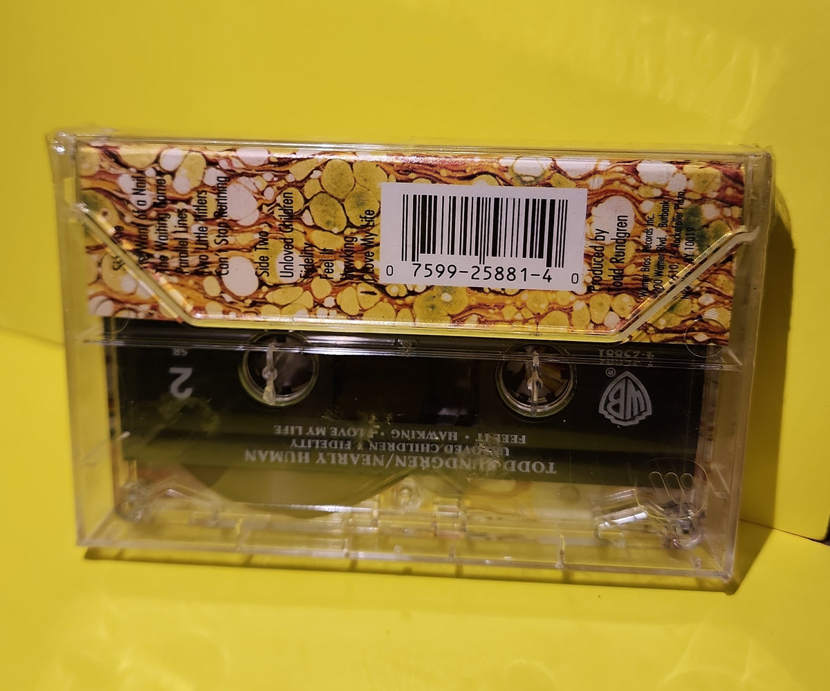 Todd Rundgren - Nearly Human - 1989 - 9 25881-4 New - Sealed - cassettes Todd Rundgren - Nearly Human - 1989 - 9 25881-4 New - Sealed - cassettes