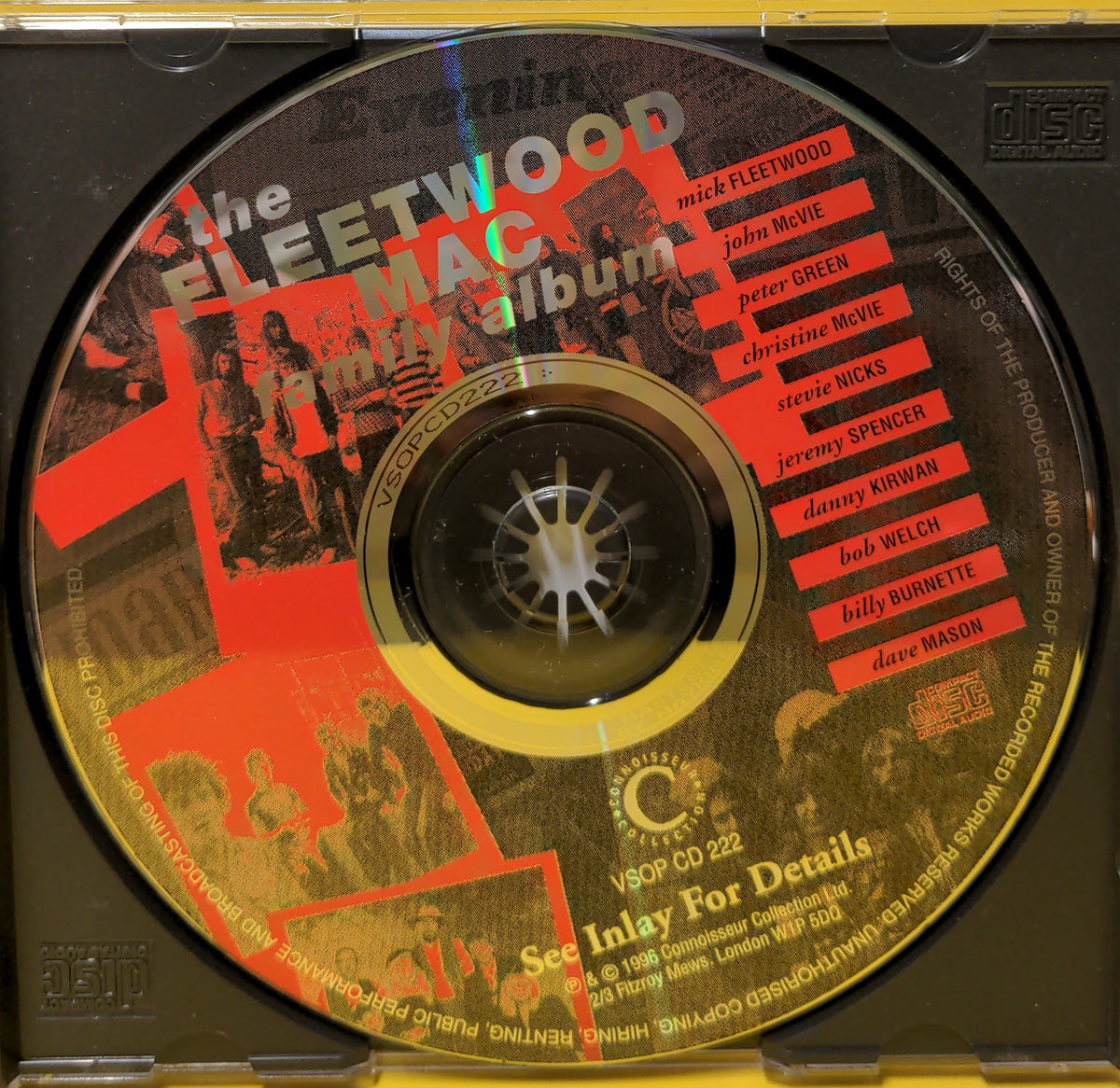 Various - The Fleetwood Mac Family Album - 1996 - VSOP CD 222 Used - NM - CDs Various - The Fleetwood Mac Family Album - 1996 - VSOP CD 222 Used - NM - CDs