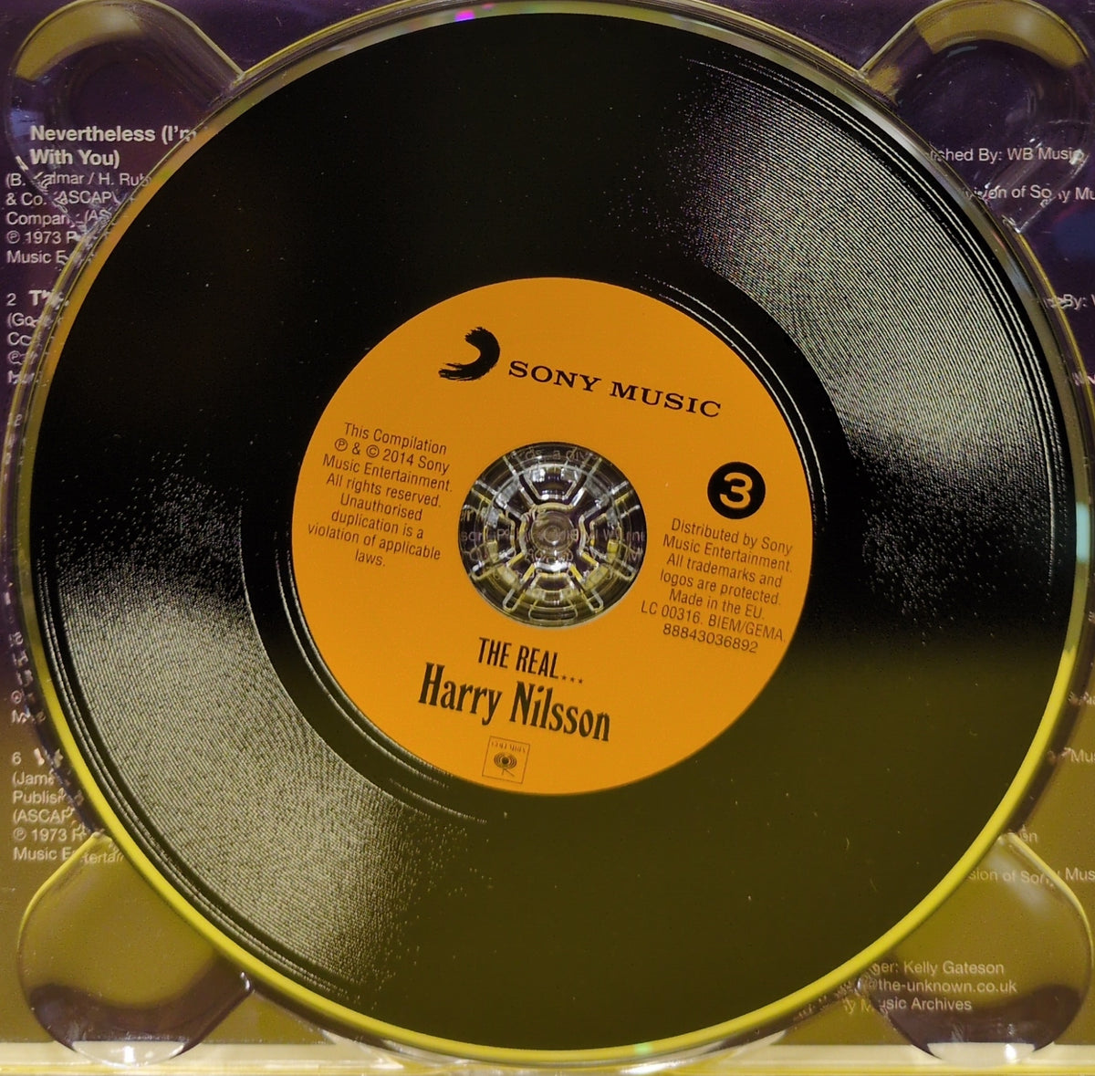Harry Nilsson - The Real... Harry Nilsson - 2014 - 88843036892 Used - EX - CDs - 3xCD Set Harry Nilsson - The Real... Harry Nilsson - 2014 - 88843036892 Used - EX - CDs - 3xCD Set
