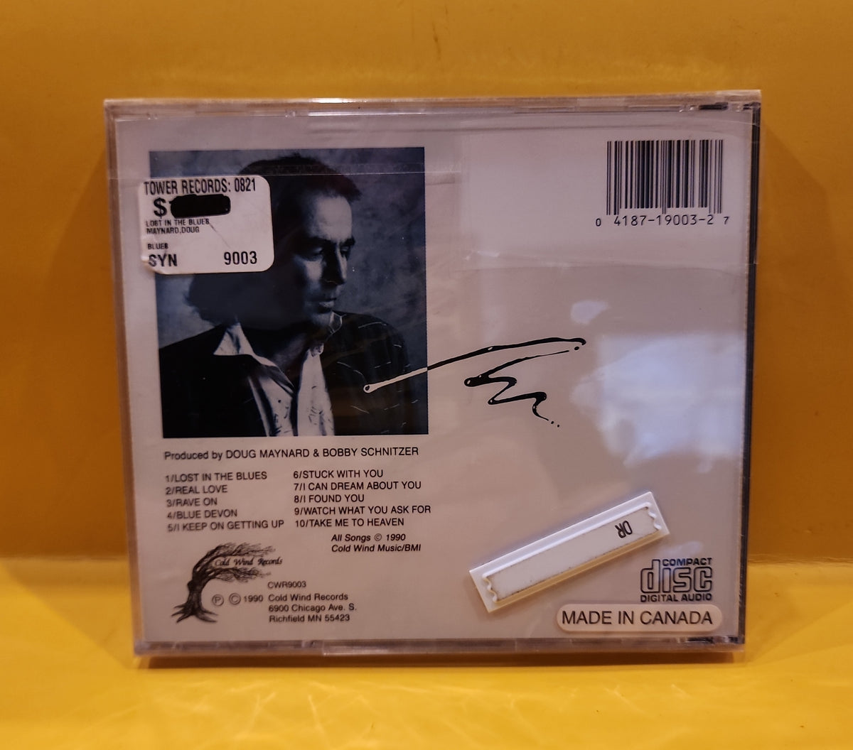 Doug Maynard - Lost In The Blues - 1990 - CWR 9003 New - Sealed - CDs Doug Maynard - Lost In The Blues - 1990 - CWR 9003 New - Sealed - CDs
