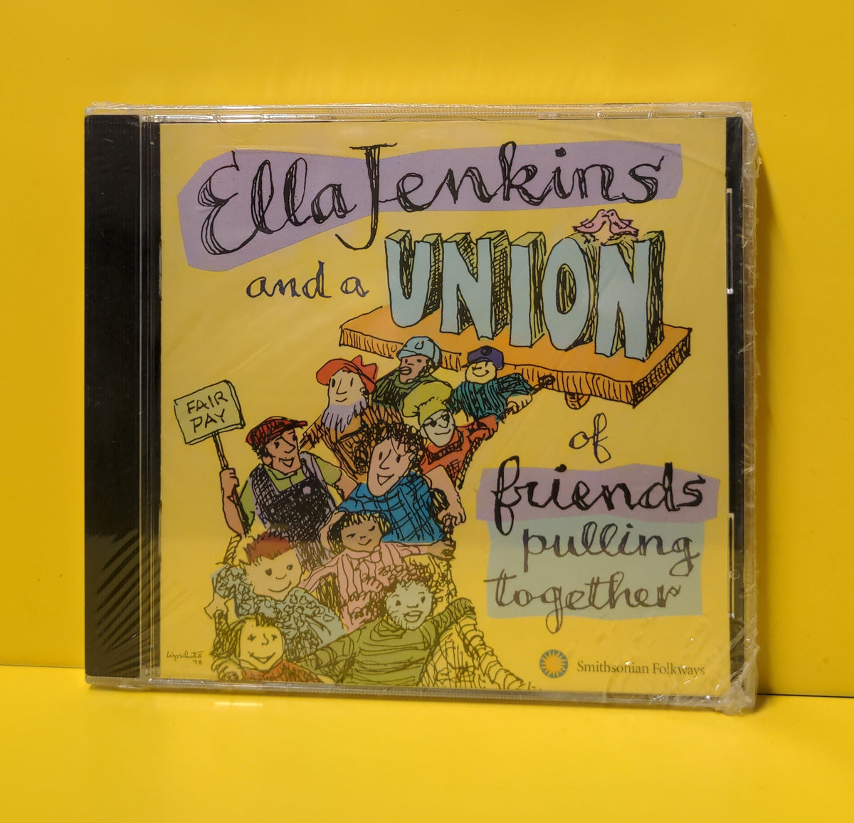 Ella Jenkins - Ella Jenkins And A Union Of Friends Pulling Together - 1999 - SFW CD 45046 New - Sealed - CDs Ella Jenkins - Ella Jenkins And A Union Of Friends Pulling Together - 1999 - SFW CD 45046 New - Sealed - CDs