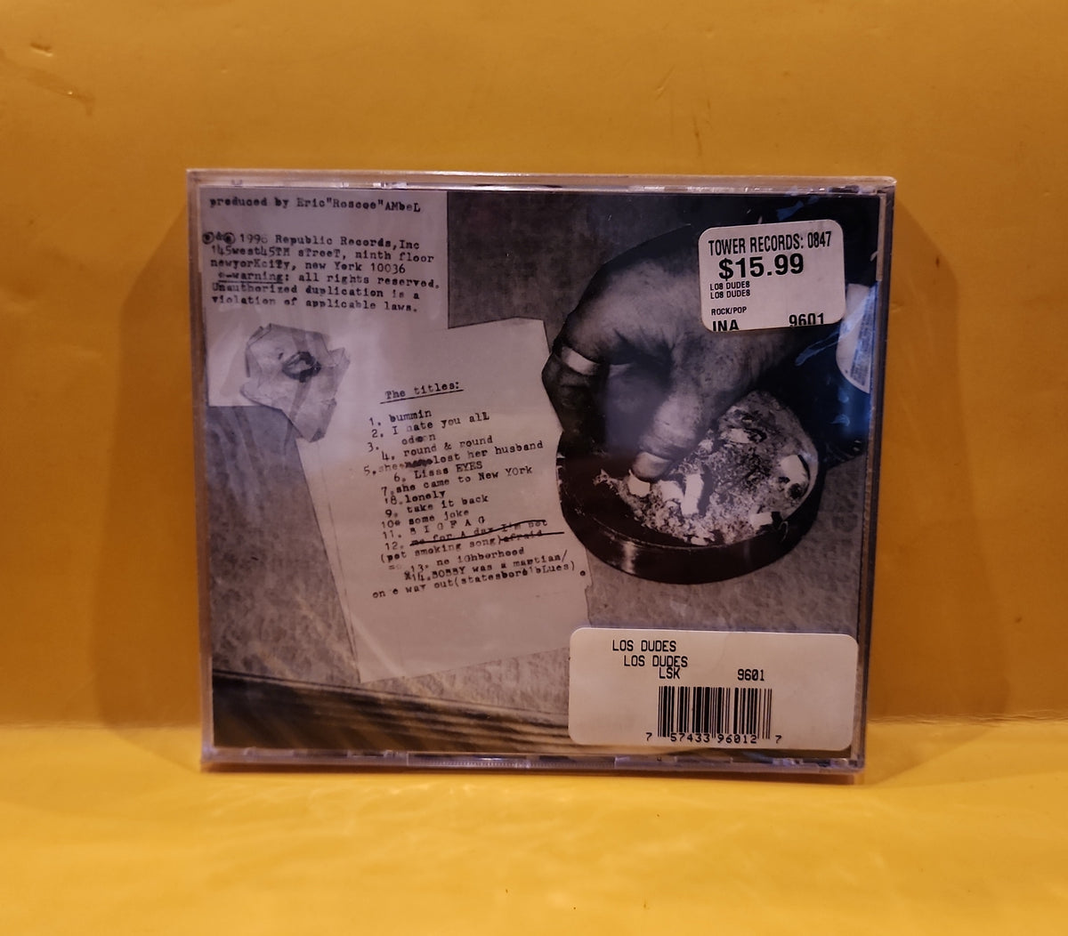 Los Dudes - Los Dudes - 1996 - REP2-9601 New - Sealed - CDs Los Dudes - Los Dudes - 1996 - REP2-9601 New - Sealed - CDs