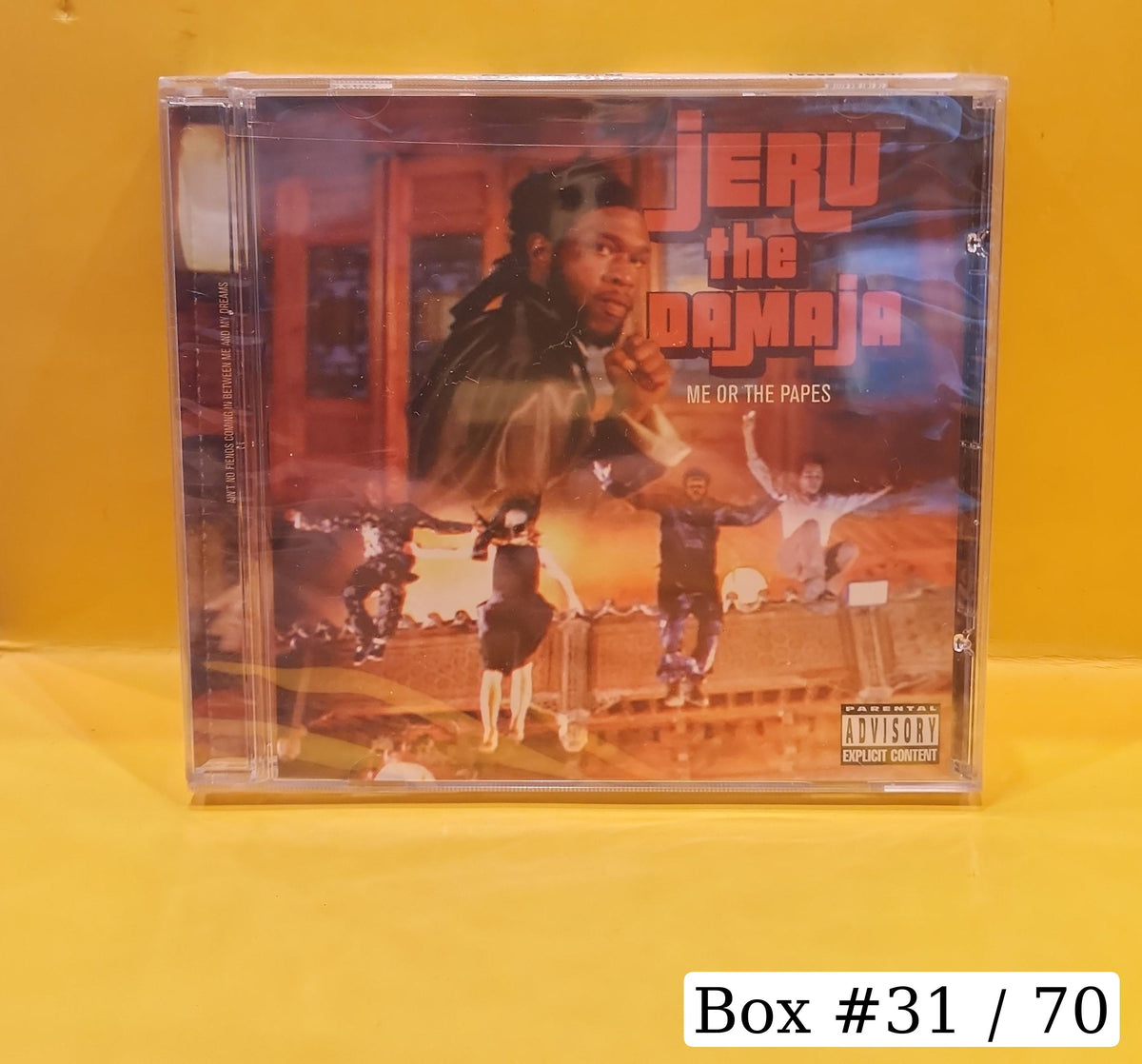 Jeru The Damaja - Me Or The Papes - 1997 - 162-531 099-2 New - Sealed - CDs Jeru The Damaja - Me Or The Papes - 1997 - 162-531 099-2 New - Sealed - CDs