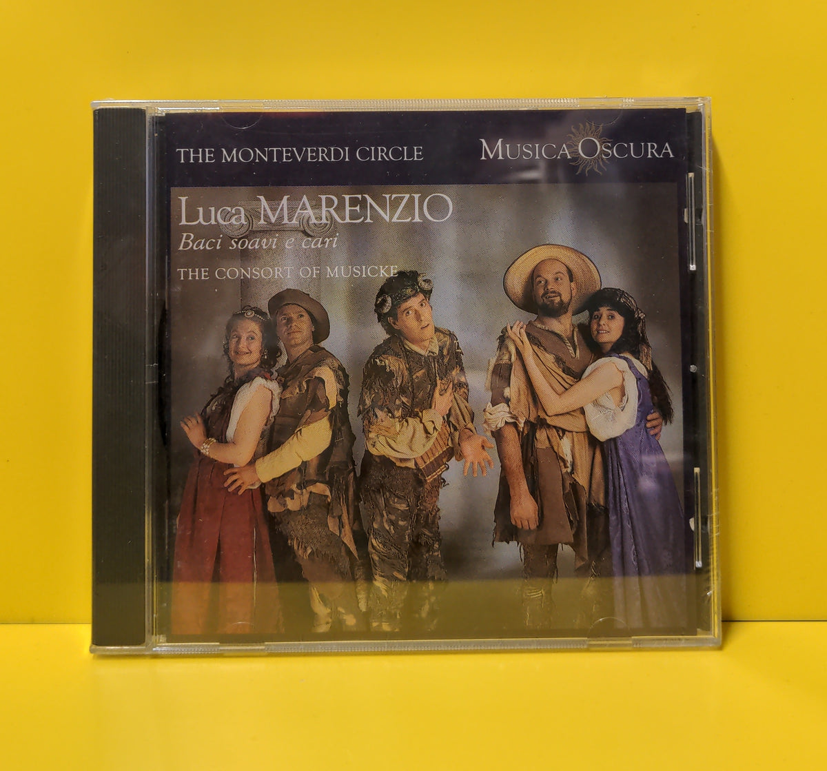 Luca Marenzio, The Consort Of Musicke - Baci Soavi e Cari - 1994 - 070992 New - Sealed - CDs Luca Marenzio, The Consort Of Musicke - Baci Soavi e Cari - 1994 - 070992 New - Sealed - CDs