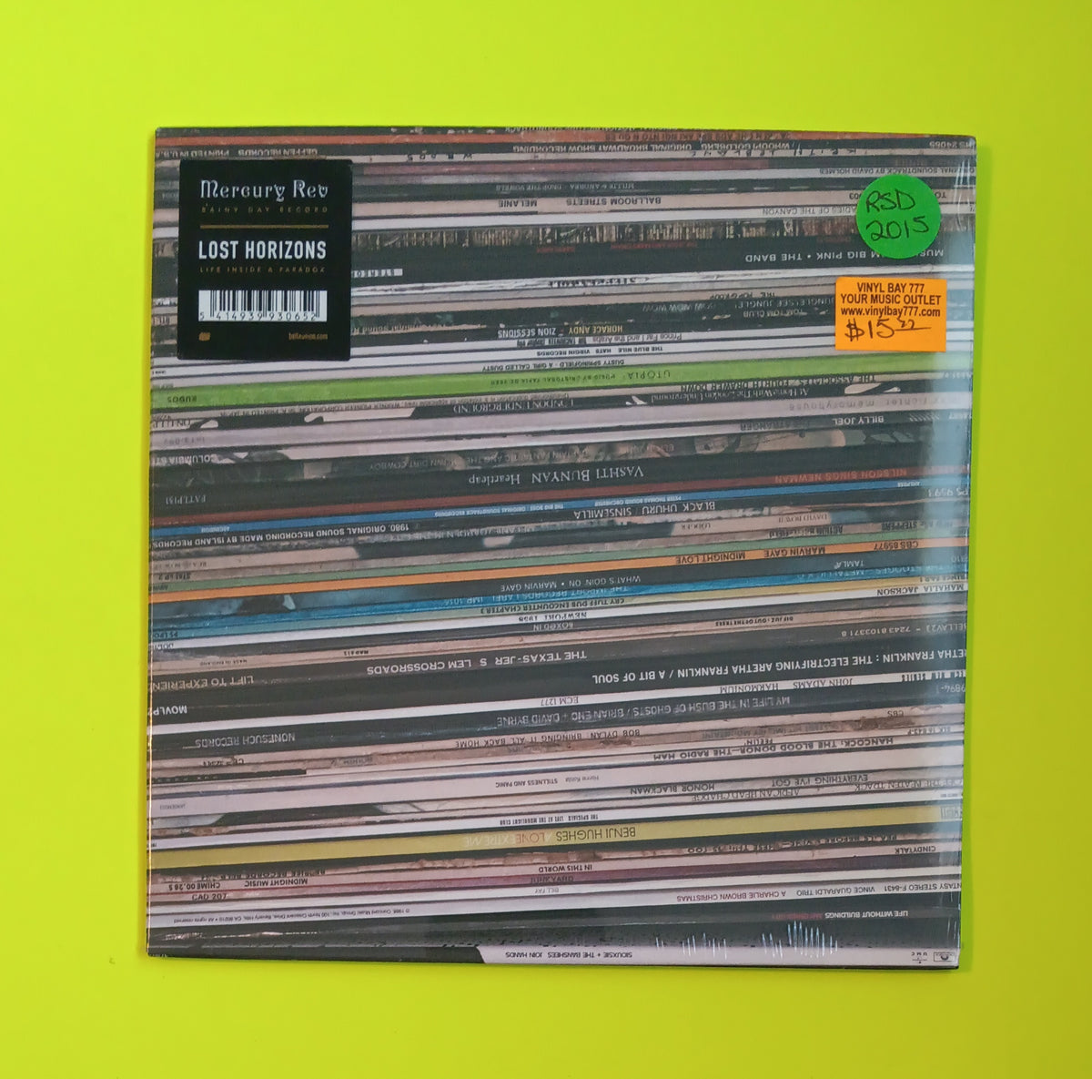 Mercury Rev / Lost Horizons - Rainy Day Record / Life Inside - 2015 - 9930652 New - Sealed - 7" RSD Vinyl Mercury Rev / Lost Horizons - Rainy Day Record / Life Inside - 2015 - 9930652 New - Sealed - 7" RSD Vinyl