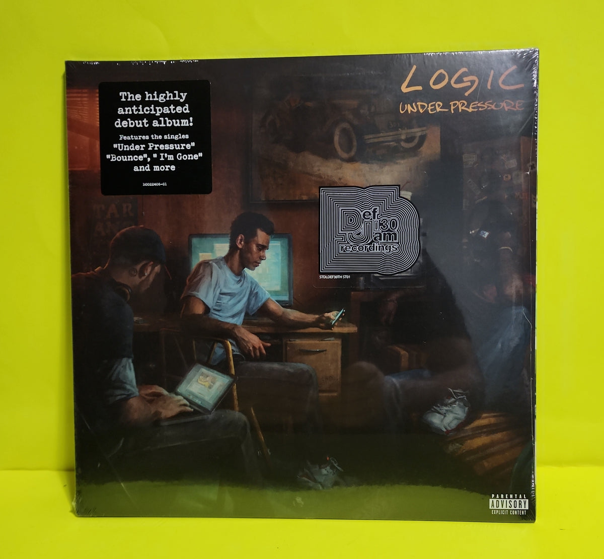 Logic - Under Pressure - 2014 - B0022406-01 New - Sealed - Vinyl Logic - Under Pressure - 2014 - B0022406-01 New - Sealed - Vinyl