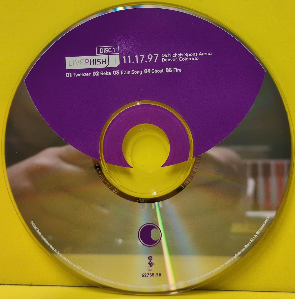 Phish - LivePhish 11 (11.17.97 McNichols Sports Arena, Denver, Colorado) - 2002 - 62755-2 Used - VG++ - 3xCD Set Phish - LivePhish 11 (11.17.97 McNichols Sports Arena, Denver, Colorado) - 2002 - 62755-2 Used - VG++ - 3xCD Set