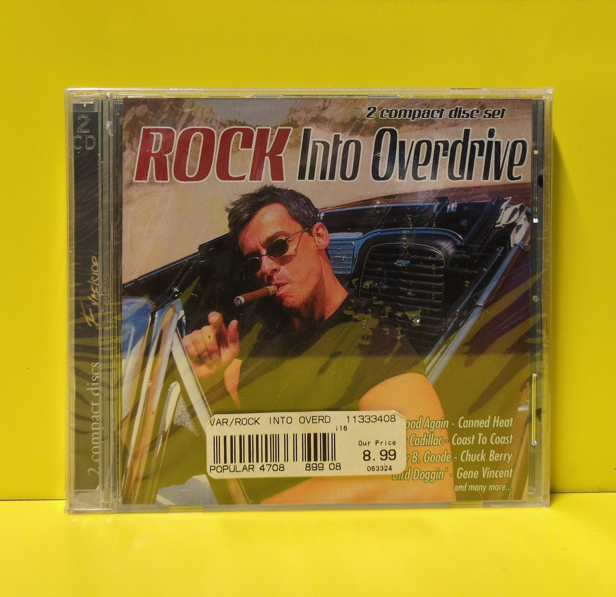 Various - Rock Into Overdrive - 2001 - EXL-2-16892 New - Sealed - CDs Various - Rock Into Overdrive - 2001 - EXL-2-16892 New - Sealed - CDs