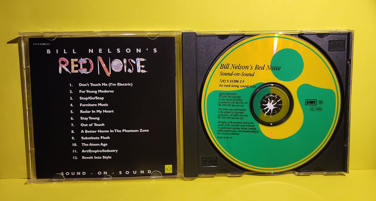 Bill Nelson's Red Noise - Sound - 1999 - 7243 5 21206 2 8 Used - EX - CDs Bill Nelson's Red Noise - Sound - 1999 - 7243 5 21206 2 8 Used - EX - CDs
