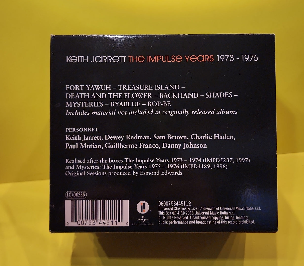 Keith Jarrett - The Impulse Years - 2013 - 0600753445112 Used - EX - CDs Keith Jarrett - The Impulse Years - 2013 - 0600753445112 Used - EX - CDs