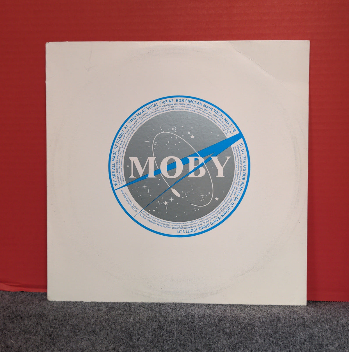 Moby - We Are All Made Of Stars - 2002 - V2AB-27743-1 Used - VG++ - Vinyl Moby - We Are All Made Of Stars - 2002 - V2AB-27743-1 Used - VG++ - Vinyl