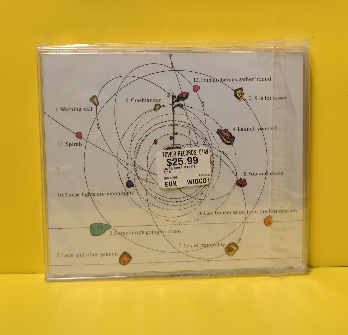 Adem - Love And Other Planets - 2006 - WIGCD160 New - Sealed - CDs Adem - Love And Other Planets - 2006 - WIGCD160 New - Sealed - CDs