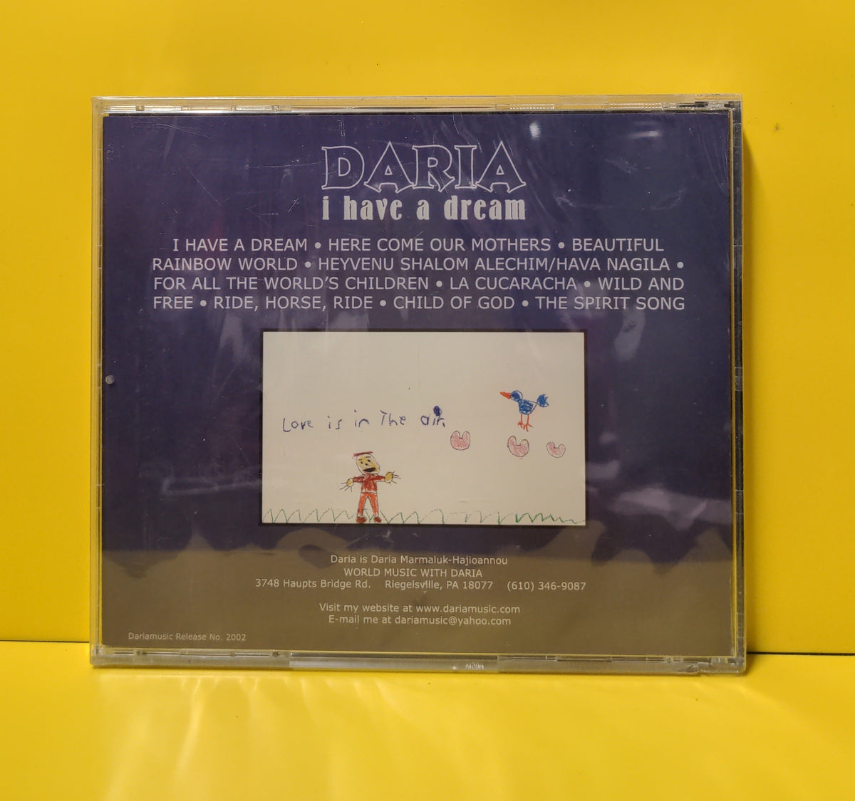 Daria - I Have A Dream - 2002 New - Sealed - CDs Daria - I Have A Dream - 2002 New - Sealed - CDs