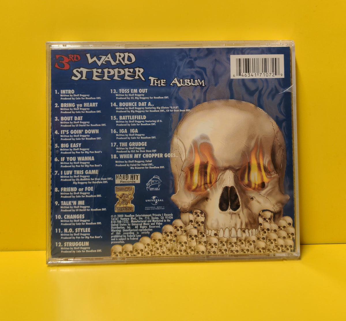 Skull Duggrey - 3rd Ward Stepper The Album - 2000 - 463 417 107 2 New - Sealed - CDs Skull Duggrey - 3rd Ward Stepper The Album - 2000 - 463 417 107 2 New - Sealed - CDs
