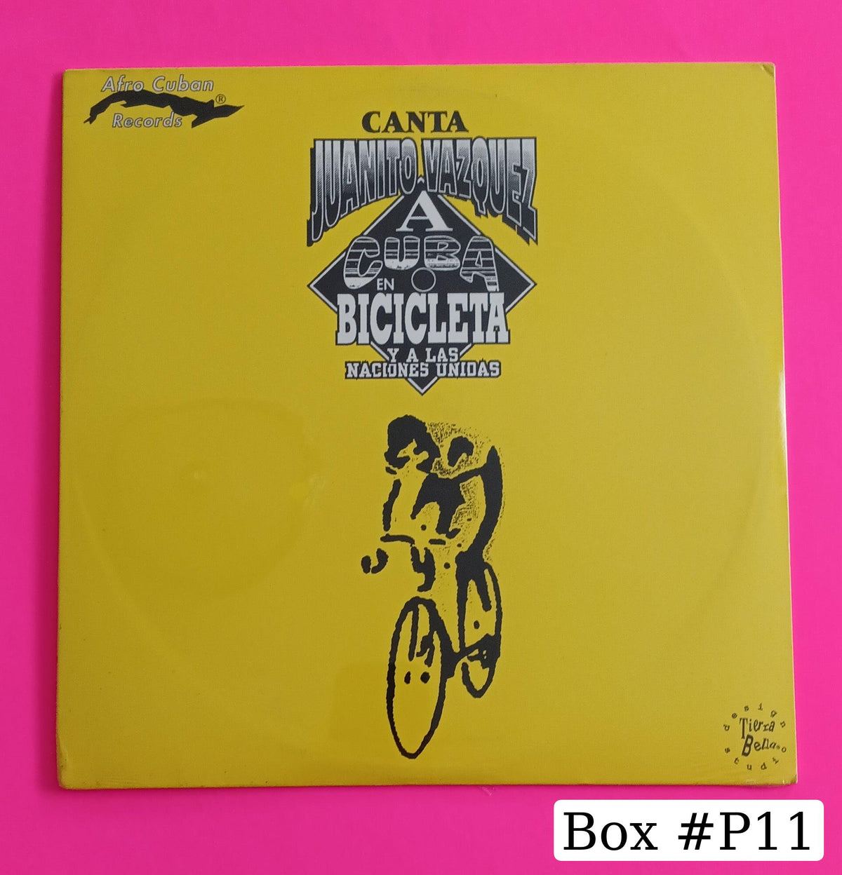 Juanito Vazquez - A Cuba En Bicicleta Y A Las Naciones Unidas - 1990 - New - Sealed - Vinyl Juanito Vazquez - A Cuba En Bicicleta Y A Las Naciones Unidas - 1990 - New - Sealed - Vinyl
