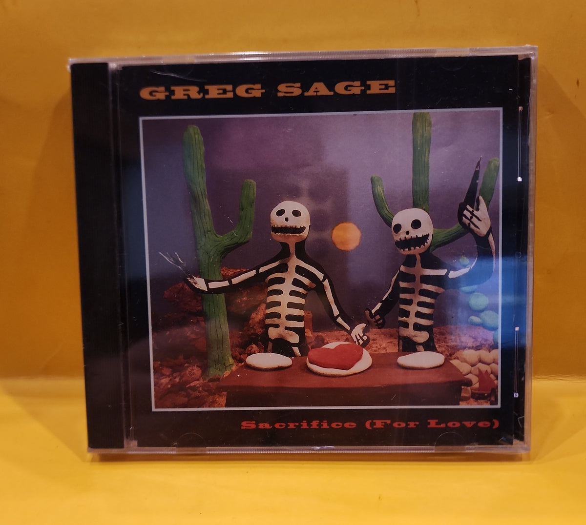 Greg Sage - Sacrifice - 1991 - 7 72539-2 New - Sealed - CDs Greg Sage - Sacrifice - 1991 - 7 72539-2 New - Sealed - CDs