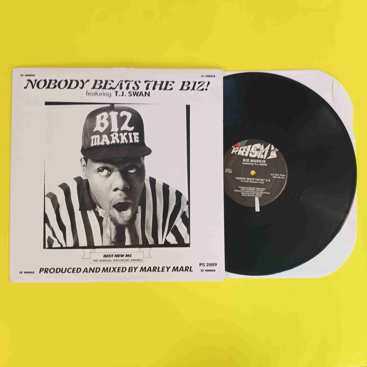Biz Markie - Nobody Beats the Biz - 1987 - PS 2009 Used - VG+ - Vinyl Biz Markie - Nobody Beats the Biz - 1987 - PS 2009 Used - VG+ - Vinyl