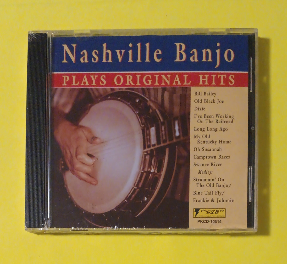 Nashville Banjo - Plays Original Hits - 1995 - PKCD-10514 New - Sealed - CDs Nashville Banjo - Plays Original Hits - 1995 - PKCD-10514 New - Sealed - CDs