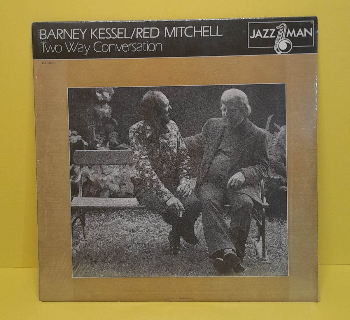 Barney Kessel/Red Mitchell - Two Way Conversation - 1981 - Jaz 5025 New - Sealed - Vinyl Barney Kessel/Red Mitchell - Two Way Conversation - 1981 - Jaz 5025 New - Sealed - Vinyl