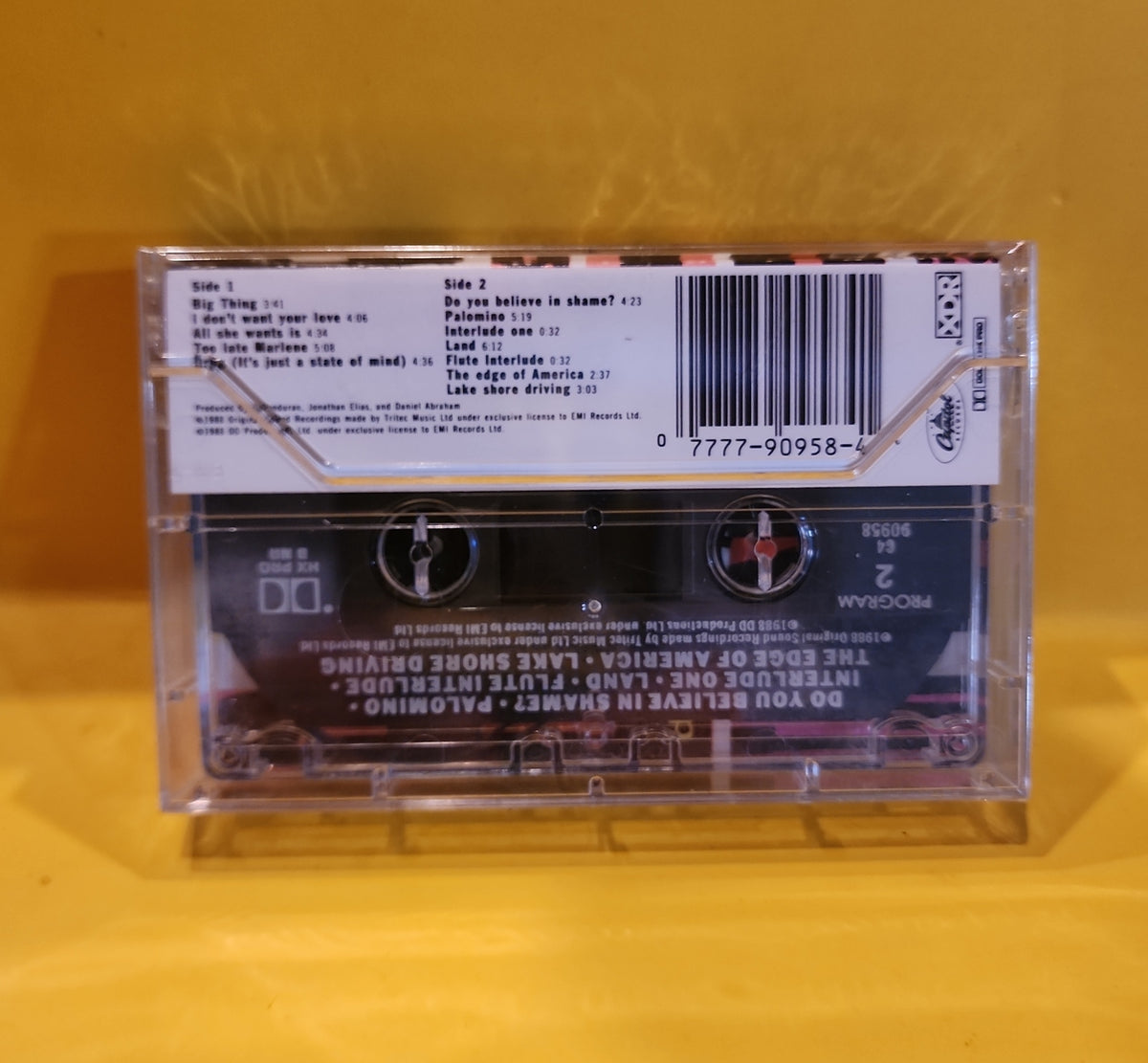 Duran Duran - Big Thing - 1988 - C4 90958 New - Sealed - cassettes Duran Duran - Big Thing - 1988 - C4 90958 New - Sealed - cassettes