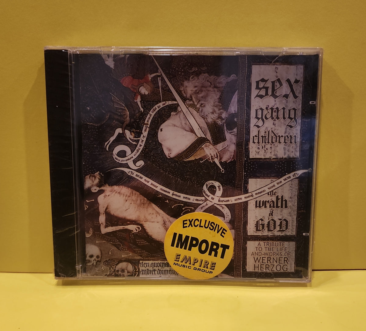 Sex Gang Children - The Wrath Of God - 2000 - METRO443 New - Sealed - CDs Sex Gang Children - The Wrath Of God - 2000 - METRO443 New - Sealed - CDs