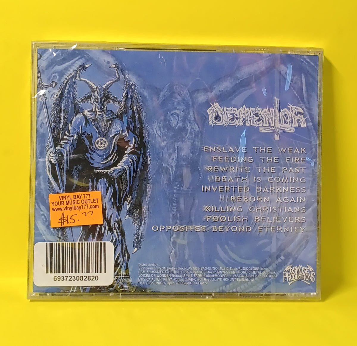 Dementor - Enslave The Weak - 2001 - OPCD 102 New - Sealed - CDs Dementor - Enslave The Weak - 2001 - OPCD 102 New - Sealed - CDs