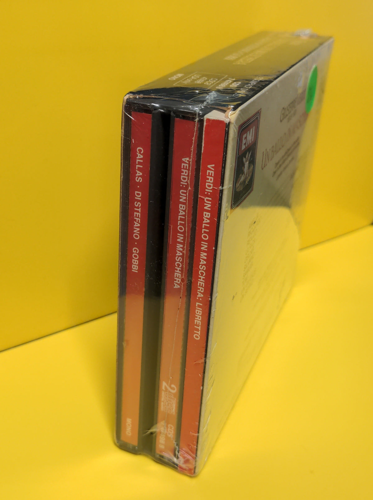 Verdi - Callas, Di Stefano, Gobbi, Barbieri, Ratti, Orchestra E Coro Del Teatro Alla Scala Di Milano, Votto - Un Ballo In Maschera - 1987 - CDS 7 47498 8 New - Sealed - 2xCD Box Set Verdi - Callas, Di Stefano, Gobbi, Barbieri, Ratti, Orchestra E Coro Del Teatro Alla Scala Di Milano, Votto - Un Ballo In Maschera - 1987 - CDS 7 47498 8 New - Sealed - 2xCD Box Set