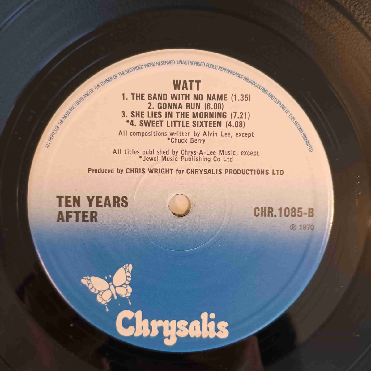 Ten Years After - Watt UK Import - CHR 1085 Used - EX - Vinyl Ten Years After - Watt UK Import - CHR 1085 Used - EX - Vinyl