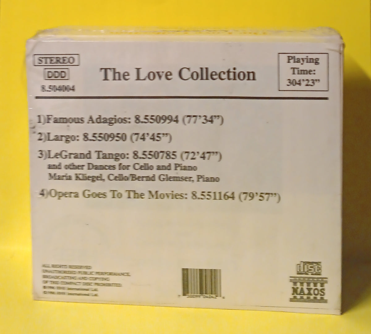 Various - The Love Collection - 1996 - 4 CD Box Set 8.504004 New - Sealed Various - The Love Collection - 1996 - 4 CD Box Set 8.504004 New - Sealed