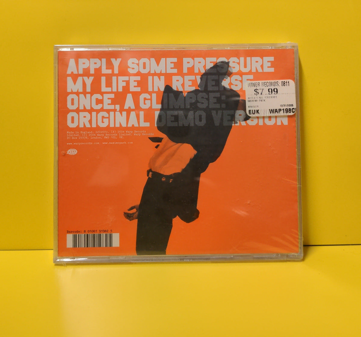 Maxïmo Park - Apply Some Pressure - 2005 - WAP198CD New - Sealed - CDs Maxïmo Park - Apply Some Pressure - 2005 - WAP198CD New - Sealed - CDs