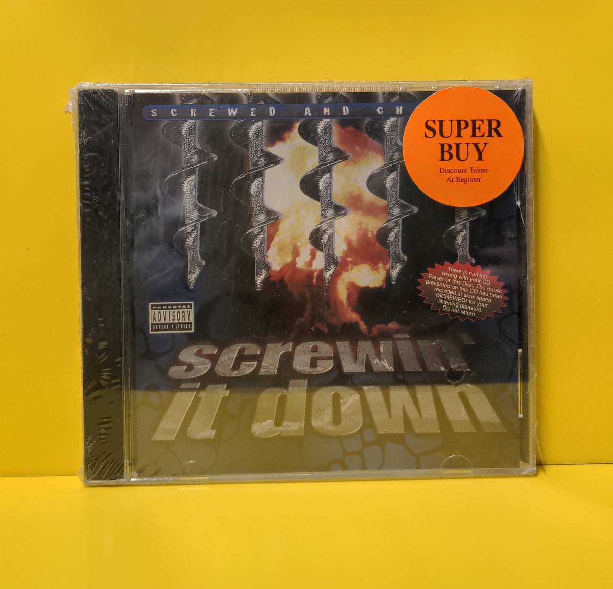 Various - Screwin' It Down - 2000 - 72666-2 New - Sealed - CDs Various - Screwin' It Down - 2000 - 72666-2 New - Sealed - CDs