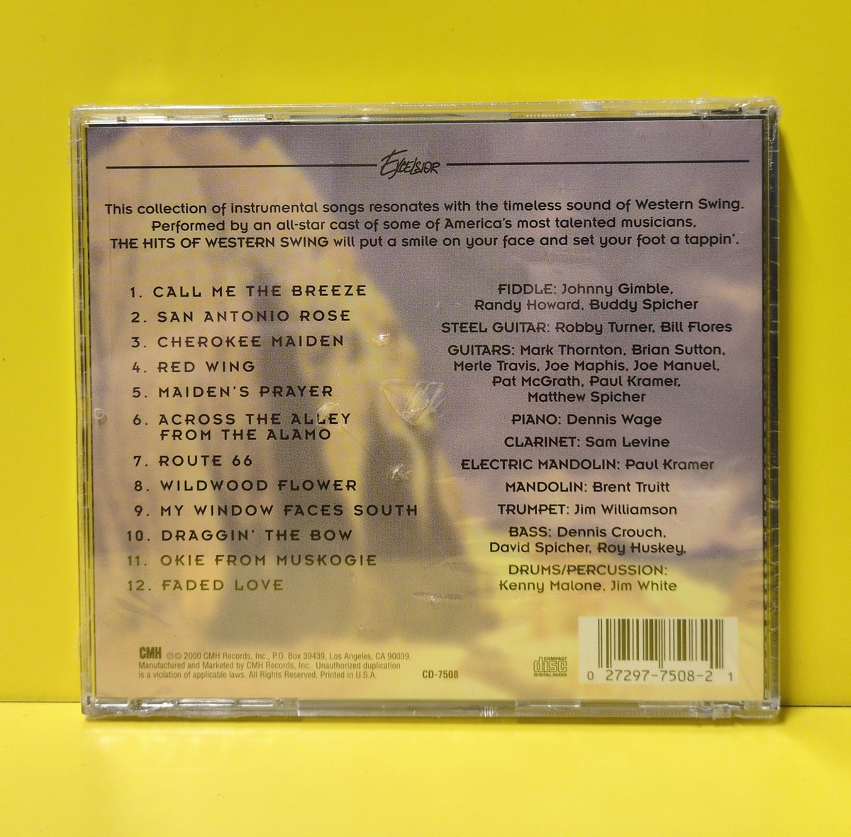 Various - The Hits Of Western Swing - 2000 - CD-7508 New - Sealed - CDs Various - The Hits Of Western Swing - 2000 - CD-7508 New - Sealed - CDs