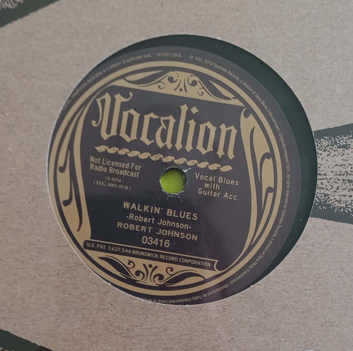 Robert Johnson - Sweet Home Chicago / Walkin Blues - 2019 - TEG 1085-10 New - Sealed - RSD 10" Vinyl Robert Johnson - Sweet Home Chicago / Walkin Blues - 2019 - TEG 1085-10 New - Sealed - RSD 10" Vinyl