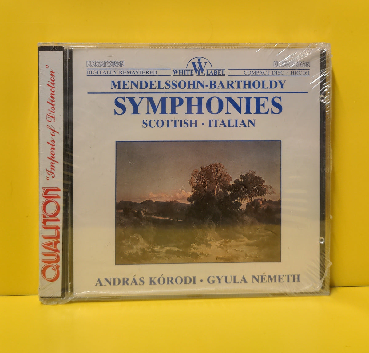 Mendelssohn-Bartholdy, Andras Korodi, Gyula Nemeth - Mendelssohn Symphonies Nos 3 & 4 - 1990 - HRC 161 New - Sealed - CDs Mendelssohn-Bartholdy, Andras Korodi, Gyula Nemeth - Mendelssohn Symphonies Nos 3 & 4 - 1990 - HRC 161 New - Sealed - CDs