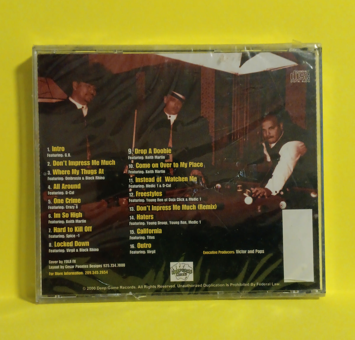 Deep Game - Mixed Breeds - 2000 - New - Sealed - CDs Deep Game - Mixed Breeds - 2000 - New - Sealed - CDs