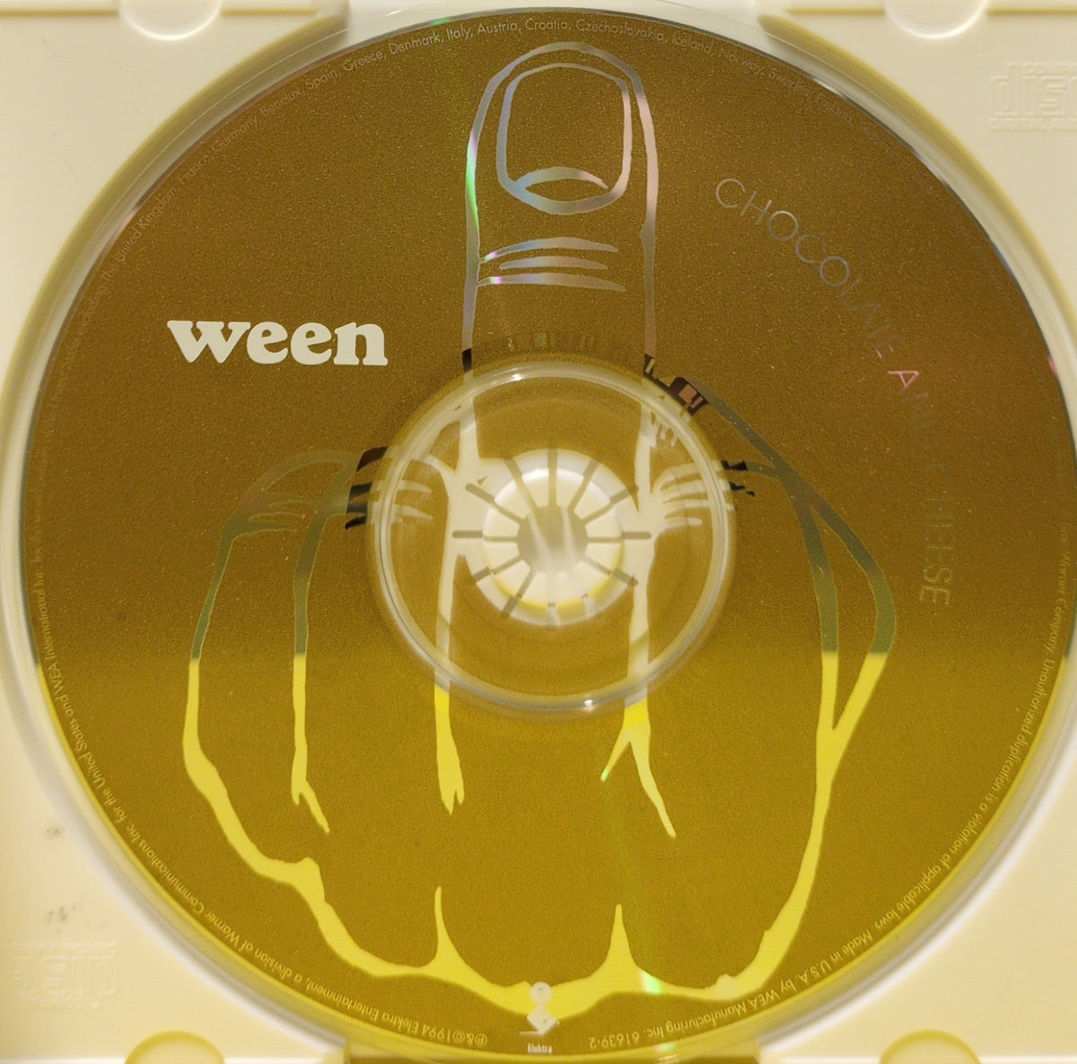 Ween - Chocolate And Cheese - 1994 - 61639-2 Used - EX - CDs Ween - Chocolate And Cheese - 1994 - 61639-2 Used - EX - CDs