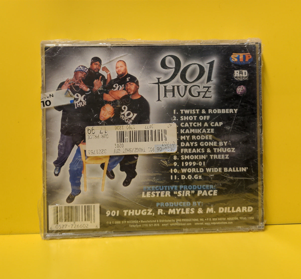 901 Thugz - Shot Off - 2000 - RDP 72660 New - Sealed - CDs 901 Thugz - Shot Off - 2000 - RDP 72660 New - Sealed - CDs