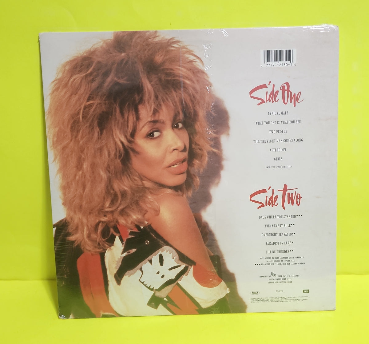 Tina Turner - Break Every Rule - 1986 - PJ-12530 New - Sealed - Vinyl Tina Turner - Break Every Rule - 1986 - PJ-12530 New - Sealed - Vinyl