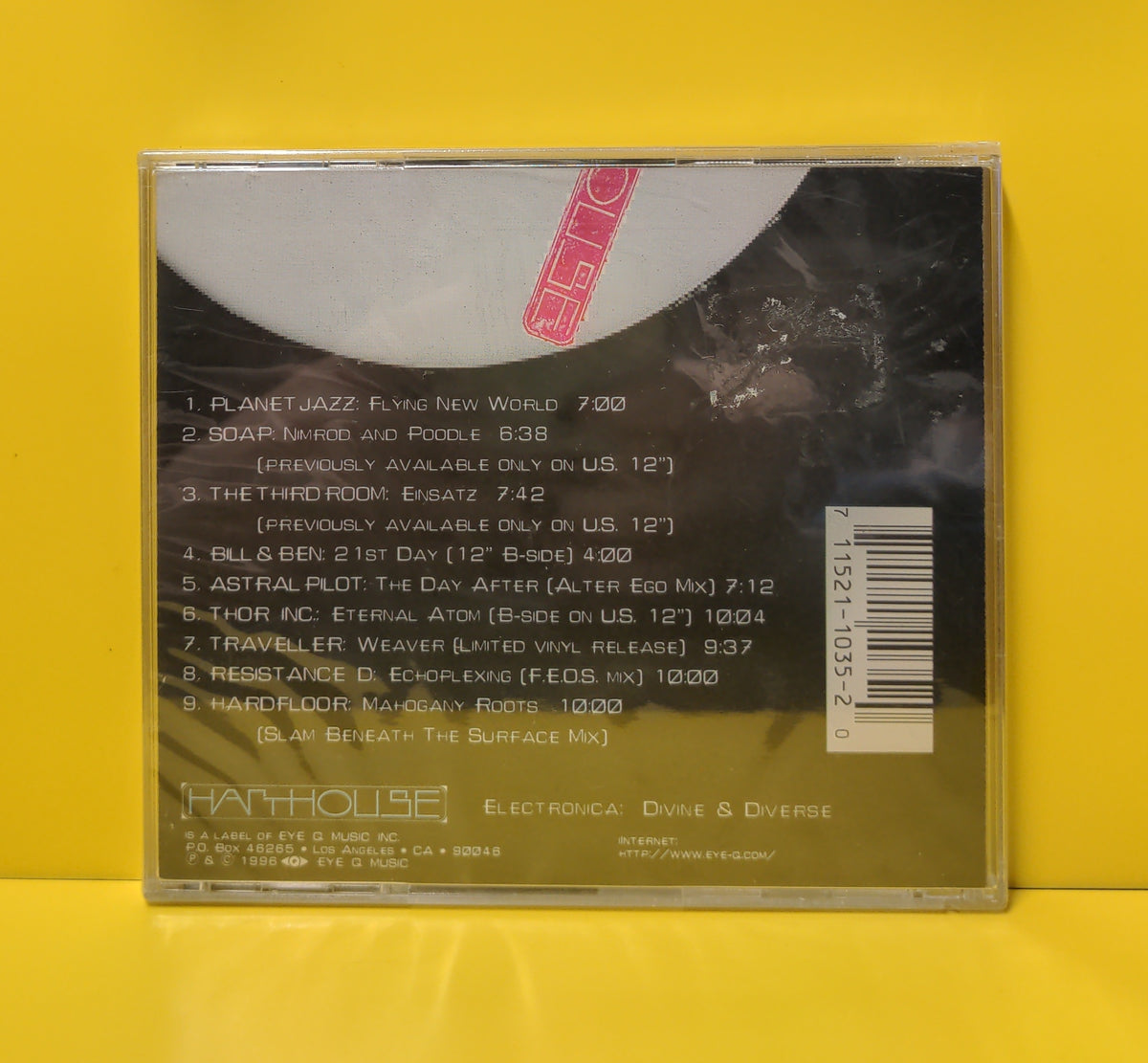 Various - Harthouse B-Sides + Rarities - 1996 - HH1035-2 New - Sealed - CDs Various - Harthouse B-Sides + Rarities - 1996 - HH1035-2 New - Sealed - CDs