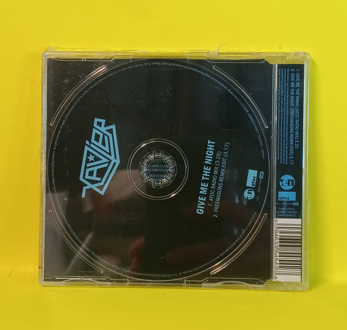 Xavier - Give Me The Night - 2005 - TENCD501 New - Sealed - CDs Xavier - Give Me The Night - 2005 - TENCD501 New - Sealed - CDs
