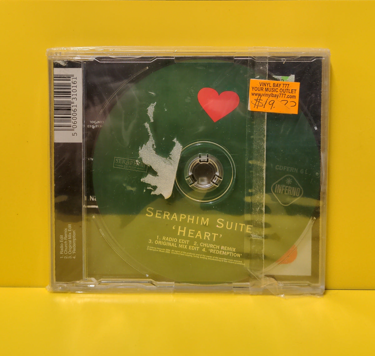 Seraphim Suite - Heart - 2004 - CDFERN 61 New - Sealed - CDs Seraphim Suite - Heart - 2004 - CDFERN 61 New - Sealed - CDs