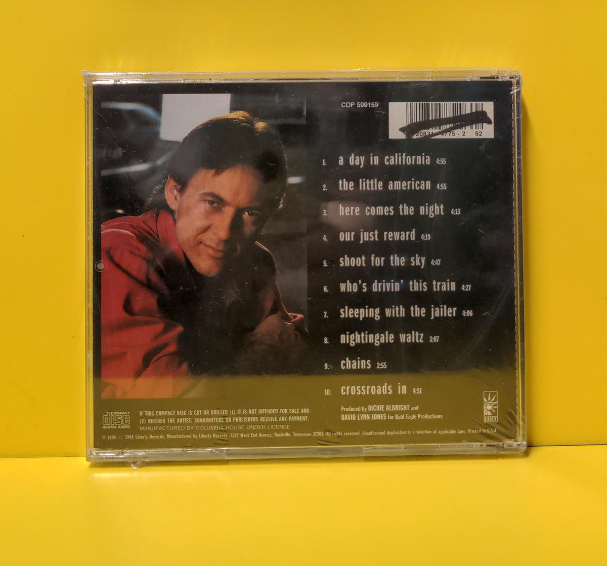 David Lynn Jones - Play By Ear - 1994 - CDP 599159 New - Sealed - CDs David Lynn Jones - Play By Ear - 1994 - CDP 599159 New - Sealed - CDs