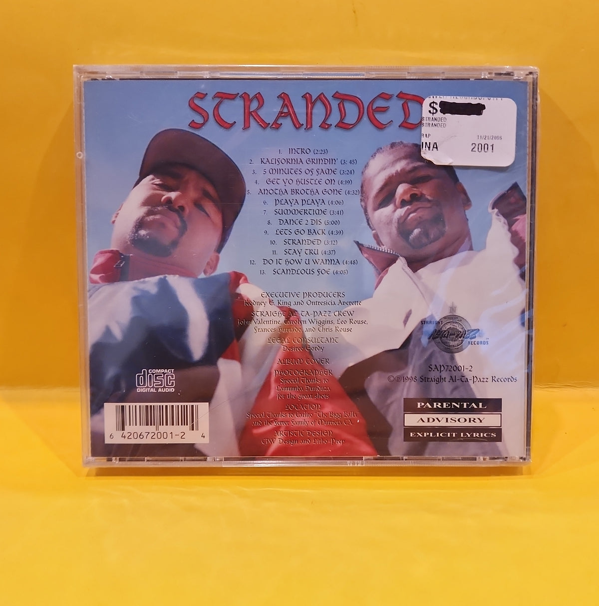 Stranded - Stranded - 1998 - SAP72001-2 New - Sealed - CDs Stranded - Stranded - 1998 - SAP72001-2 New - Sealed - CDs
