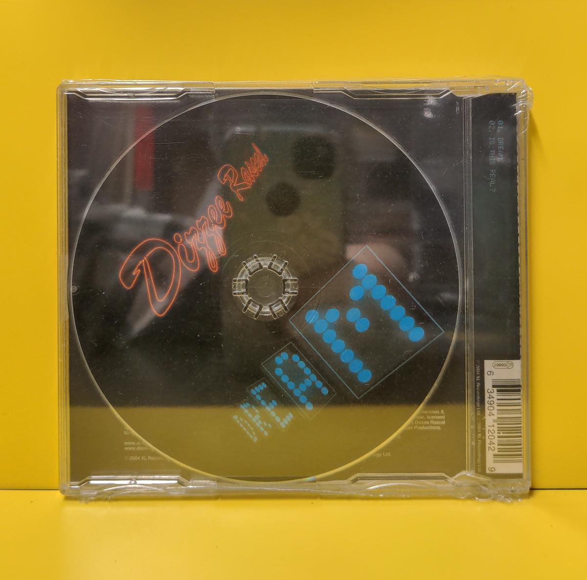 Dizzee Rascal - Dream - 2004 - XLS204CD1 New - Sealed - CDs Dizzee Rascal - Dream - 2004 - XLS204CD1 New - Sealed - CDs