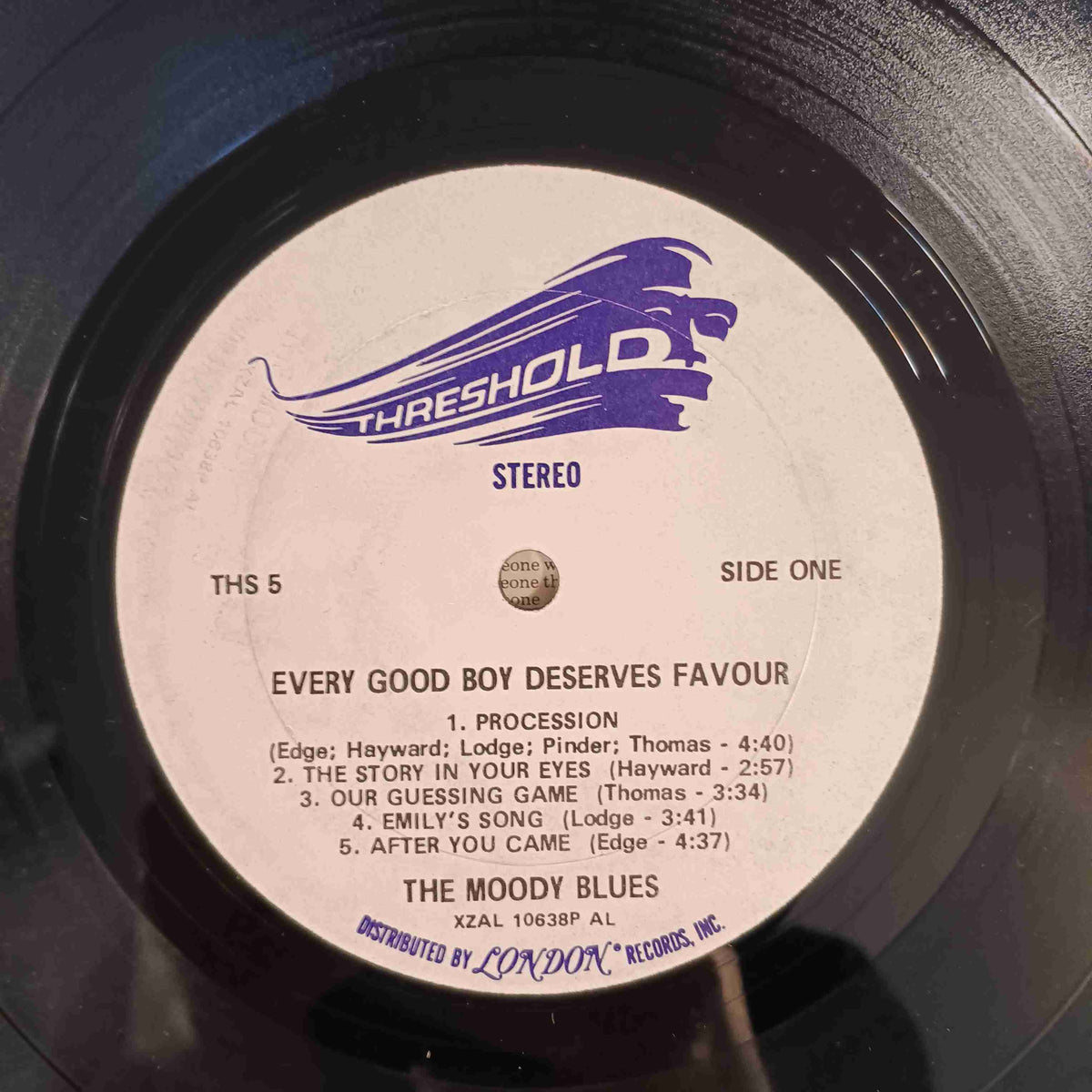 The Moody Blues - Every Good Boy Deserves Favour PROMO - 1971 - THS 5 Used - VG+ - Vinyl The Moody Blues - Every Good Boy Deserves Favour PROMO - 1971 - THS 5 Used - VG+ - Vinyl