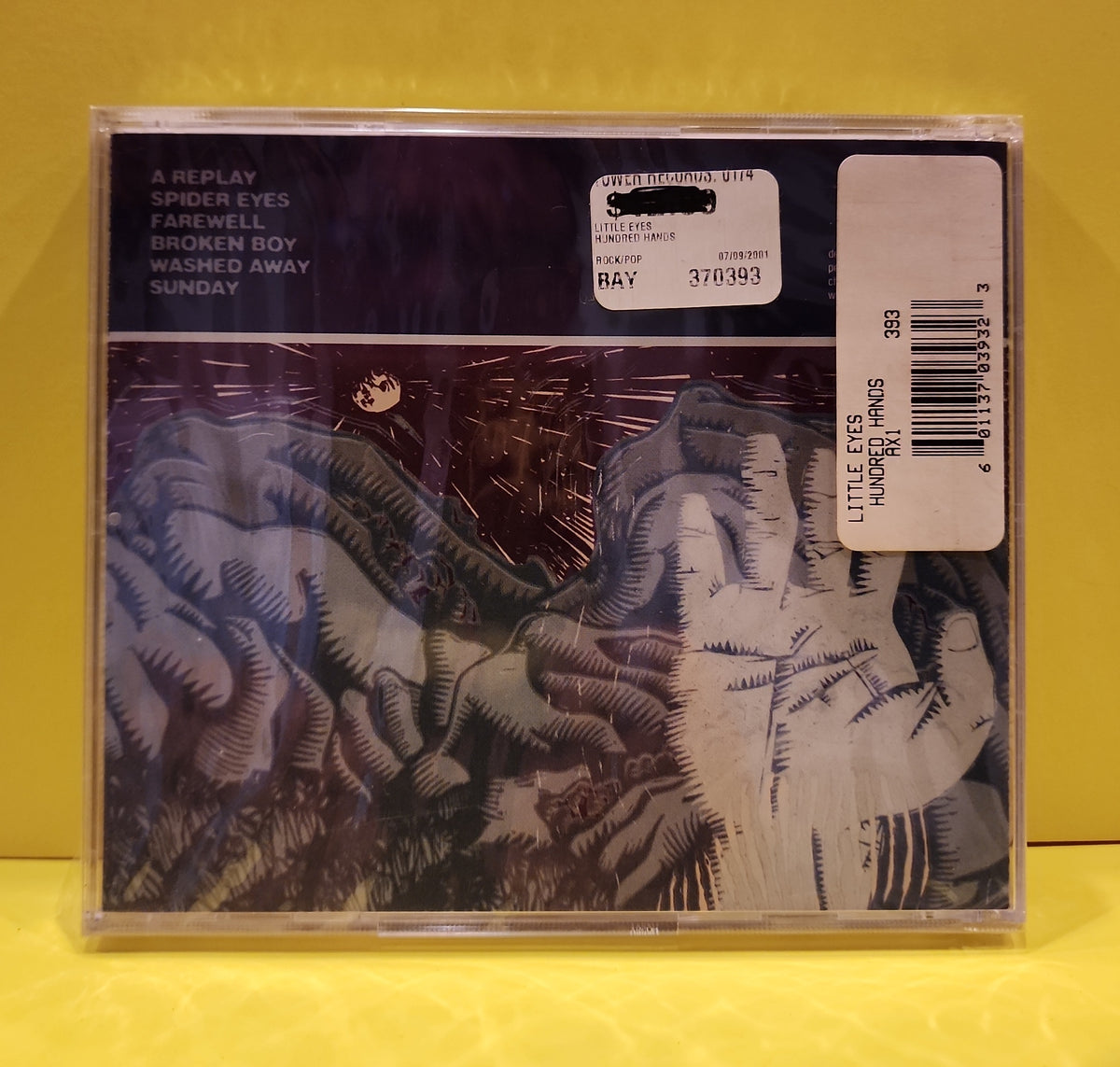 Hundred Hands - Little Eyes - 2001 - New - Sealed - CDs Hundred Hands - Little Eyes - 2001 - New - Sealed - CDs