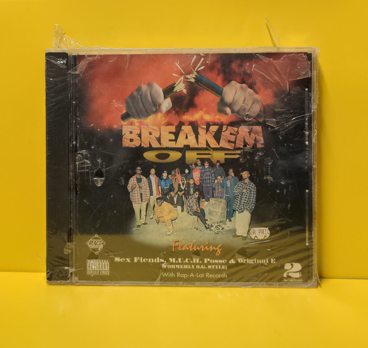 Various - Break'Em Off - 1994 - TCR-81233 New - Sealed - CDs Various - Break'Em Off - 1994 - TCR-81233 New - Sealed - CDs