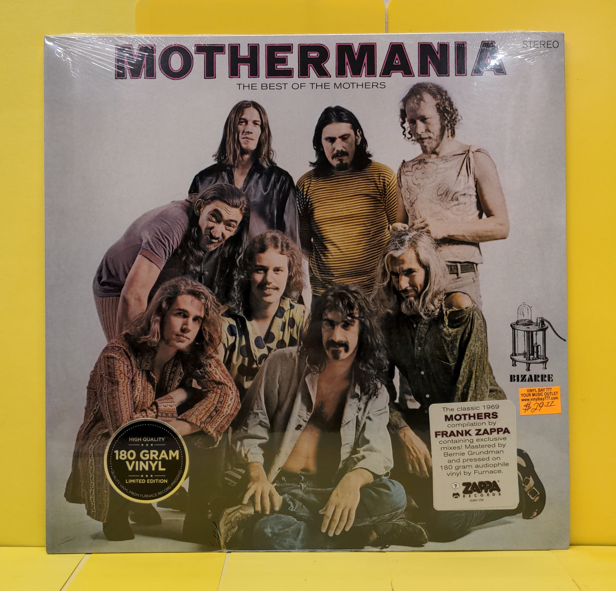 The Mothers - Mothermania (The Best Of The Mothers) - 2019 - ZR3840-1 New - Sealed - Vinyl The Mothers - Mothermania (The Best Of The Mothers) - 2019 - ZR3840-1 New - Sealed - Vinyl