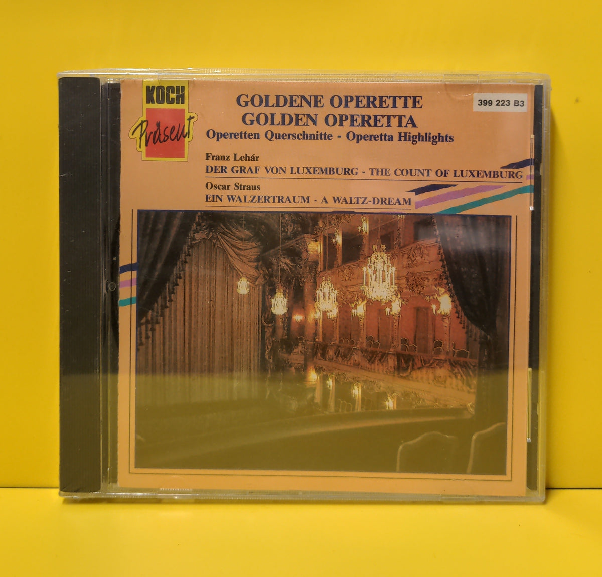Chor Der Wiener Volksoper, Orchester Der Wiener Volksoper, Leitung: Franz Bauer-Theussl - Goldene Operette - 399 223 B3 New - Sealed - CDs Chor Der Wiener Volksoper, Orchester Der Wiener Volksoper, Leitung: Franz Bauer-Theussl - Goldene Operette - 399 223 B3 New - Sealed - CDs